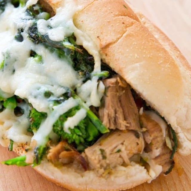 Banh Mi Heo Quay (Roasted Pork Sandwich).